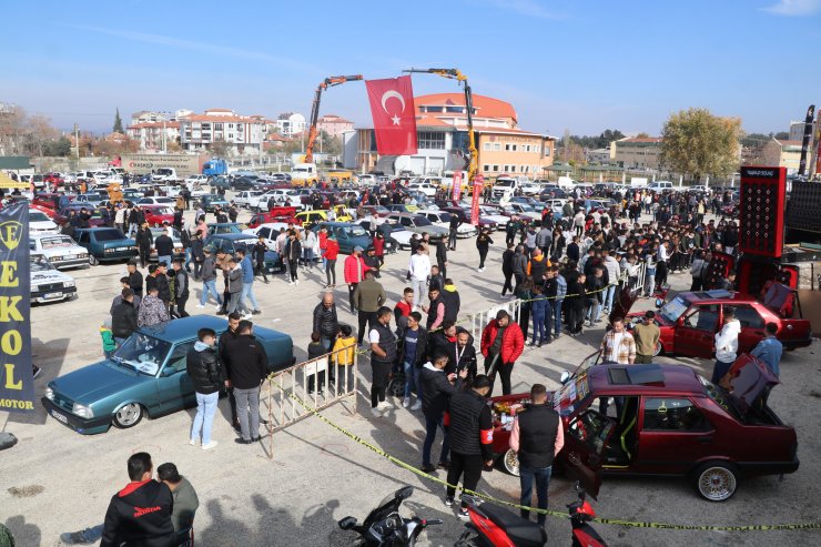 Burdur'da Modifiyeli Araçlar Festivali