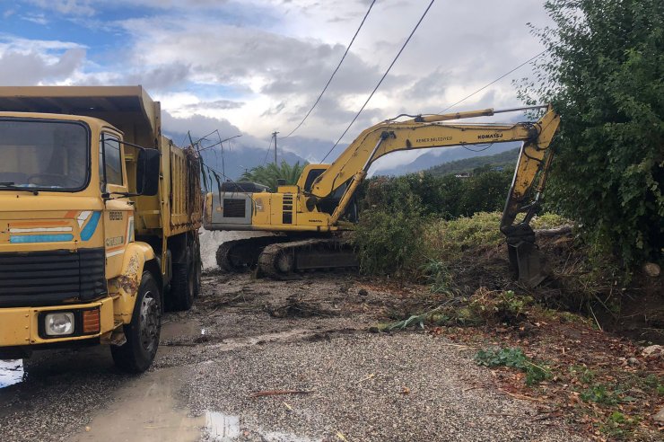 Kemer Belediyesi'nden kışa hazırlık çalışmaları
