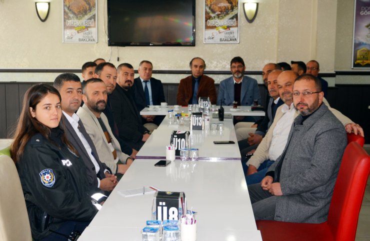 Korkuteli'de huzur ve asayiş toplantısı