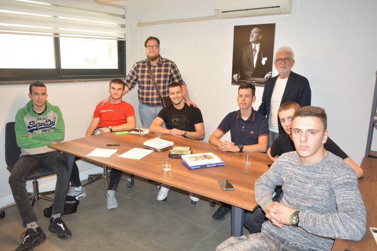 Sırp öğrenciler Manavgat'a staja geldi