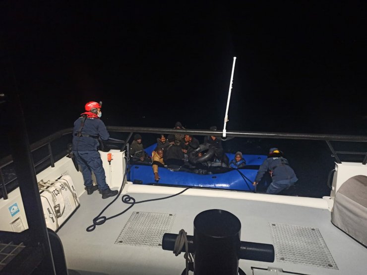 Bodrum'da 45 kaçak göçmen yakalandı