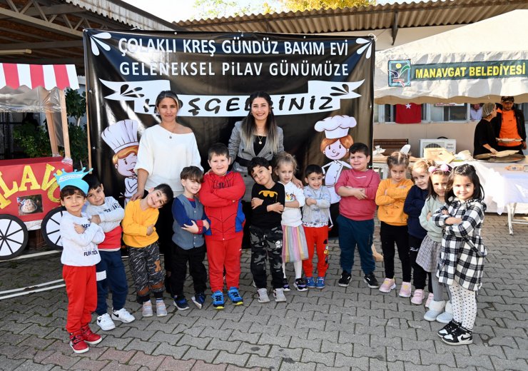 Çolaklı ve Side Kreş'ten pilav günü
