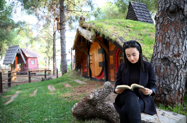 'Orman Kütüphanesi', kitap tutkunlarını ağırlıyor