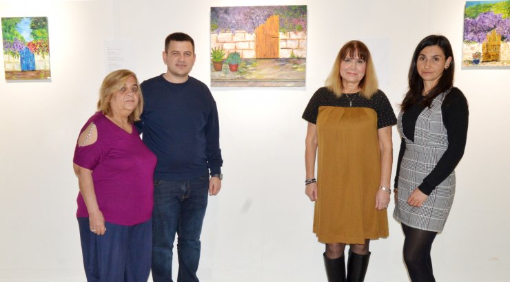 Ressam Erdi'nin 'Pazartesi Düşleri' Antalya'da