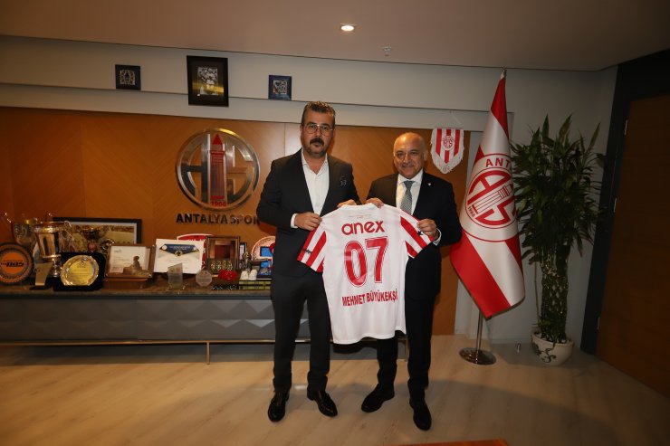 TFF Başkanı Mehmet Büyükekşi'den Antalyaspor'a ziyaret