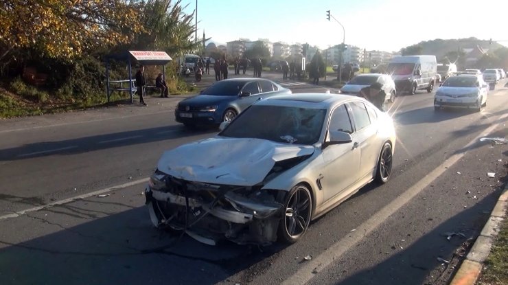 Manavgat'ta kaza: 1 yaralı