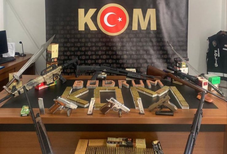 Bodrum'da son 2 ayda 29 silah ele geçirildi