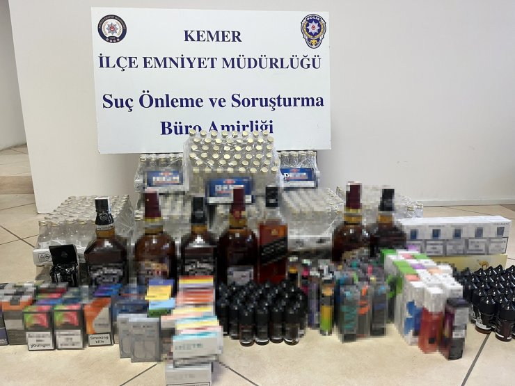Kemer'de sahte ve kaçak alkol denetimleri