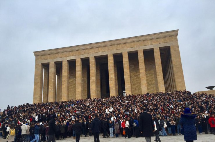 Manavgatlı gençler Anıtkabir'de