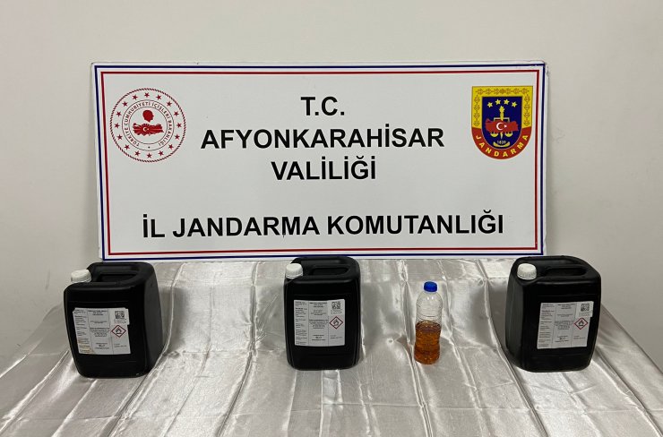 Jandarmadan kaçak içki ve tütün operasyonu