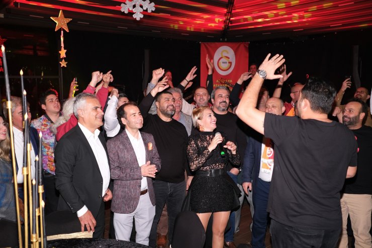 Galatasaraylılar yeni yıla coşkuyla girdi