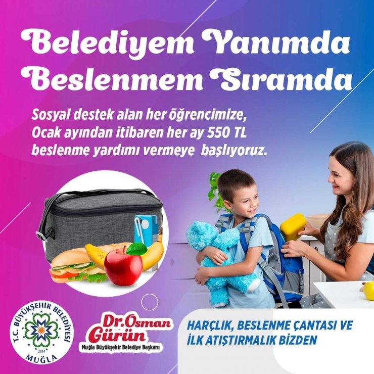 Muğla Büyükşehir Belediyesi Halk Kart desteğini yüzde 30 arttırdı