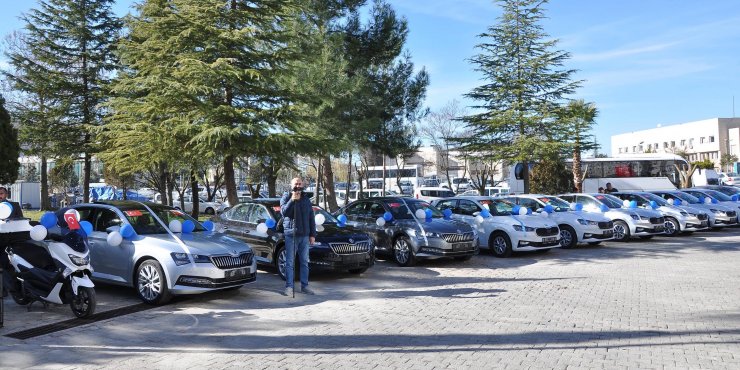 Muğla Emniyeti'ne 37 araç desteği