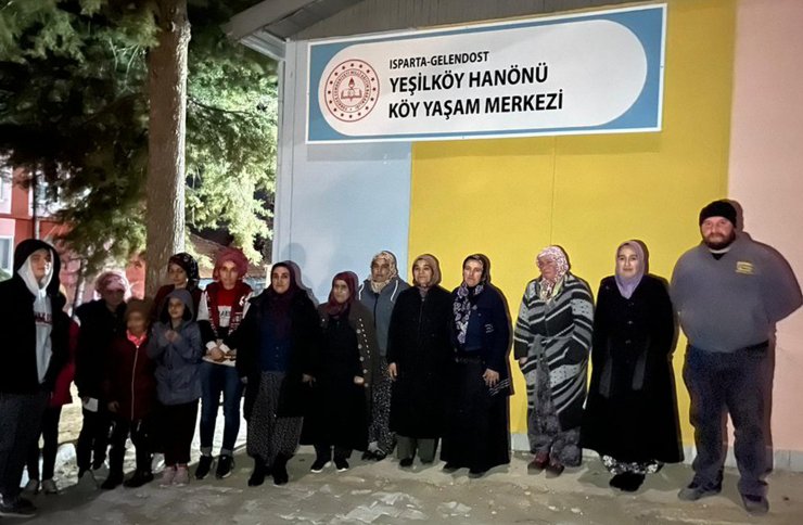 Gelendost Köy Yaşam Merkezleri'ne yoğun ilgi