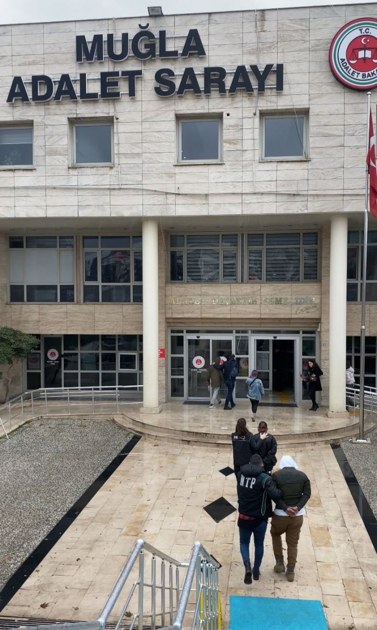 Muğla'da uyuşturucu madde operasyonda 2 kişi tutuklandı 