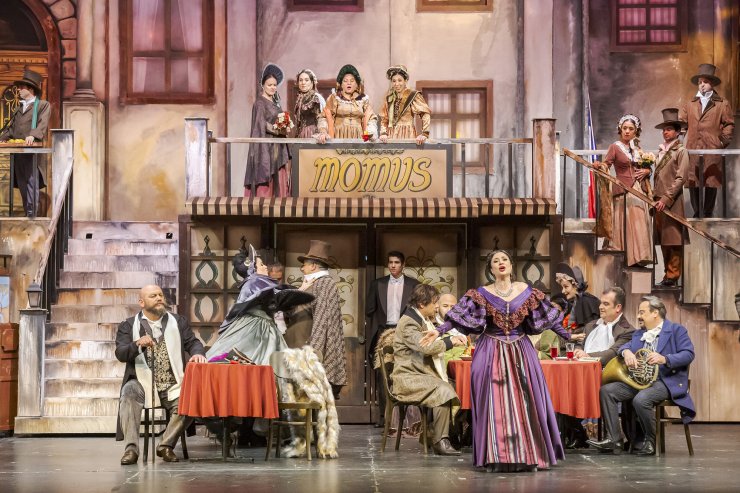 'La Bohème' Antalya DOB sahnesinde