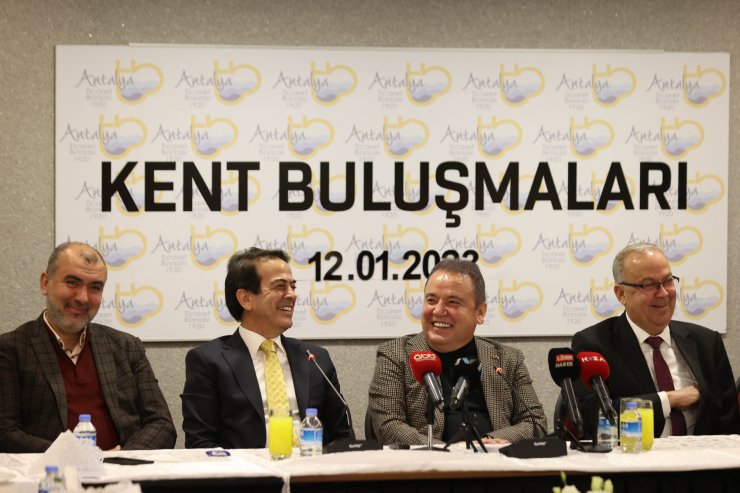 Başkan Böcek ATB'nin konuğu oldu
