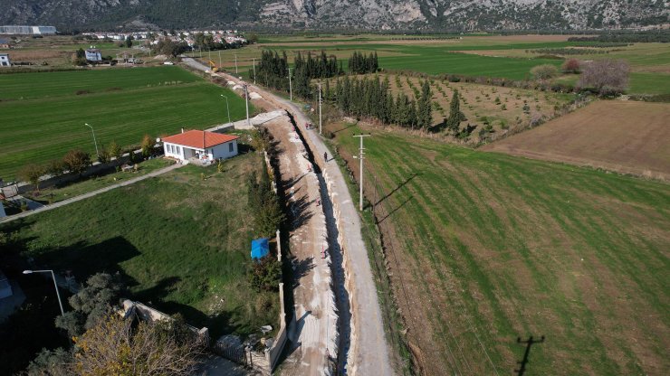 Ören'de altyapı için çalışmalar başladı