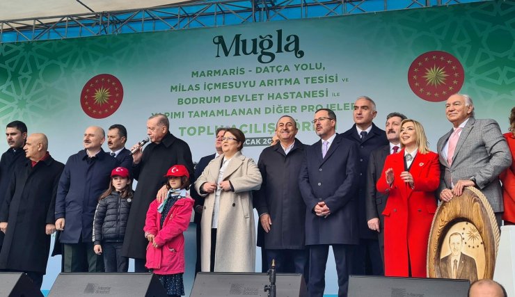 Milletvekili Gökcan ve Demir: Muğla'da Cumhurbaşkanı Erdoğan'ı 50 bin kişi dinledi