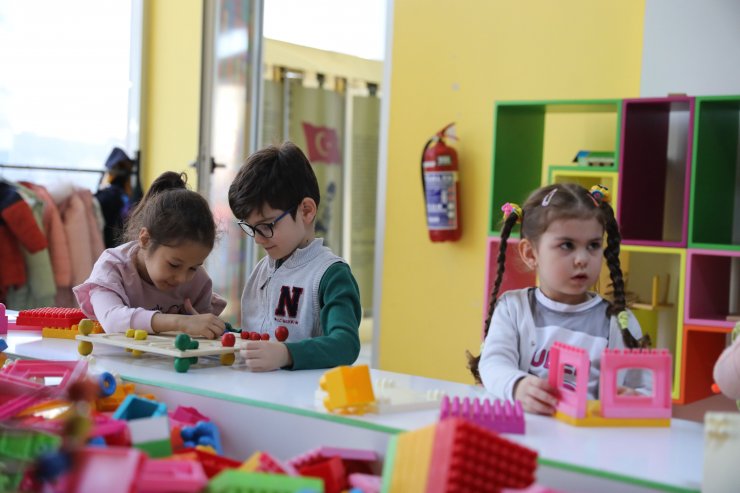 Çocukların gözdesi Oyuncak Kütüphanesi
