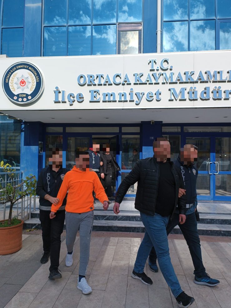 Ortaca'da tekne motoru hırsızlığında 3 tutuklama 