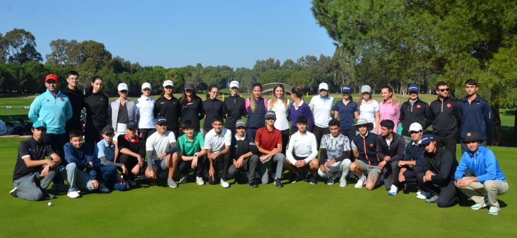 Türkiye Golf Milli Takımı'nın Antalya kampı başladı