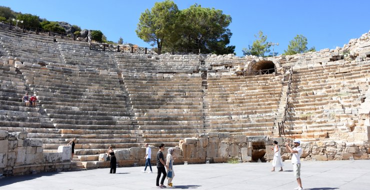 Patara Antik Kenti'nde ziyaretçi rekoru