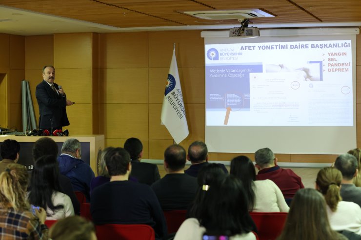 Antalya'nın deprem master planı hazırlanıyor