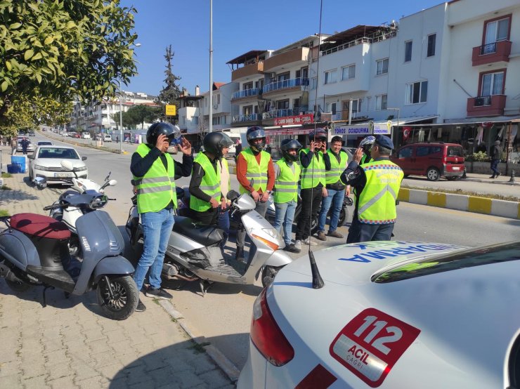 Jandarmadan trafik eğitimi