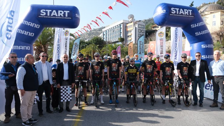 Alanya Cup Uluslararası Yol Bisiklet Yarışı koşuldu