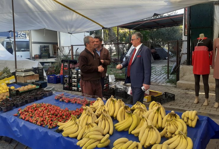 Başkan Topaloğlu, esnafla bir araya geldi