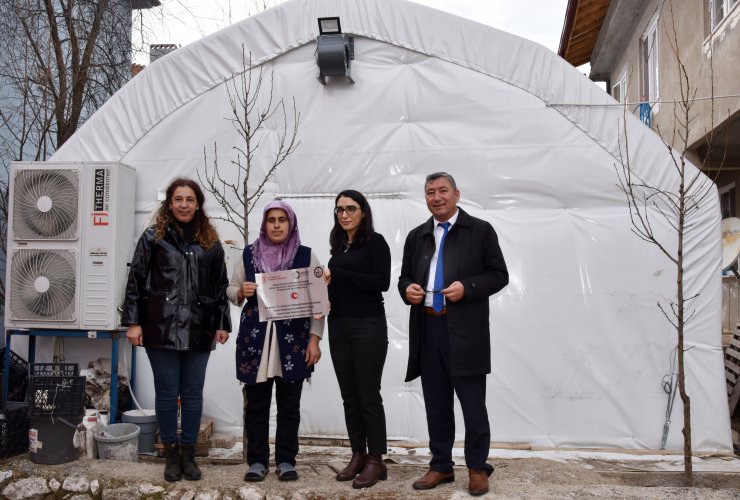 Eğirdir'de mantarhaneler üretime başladı