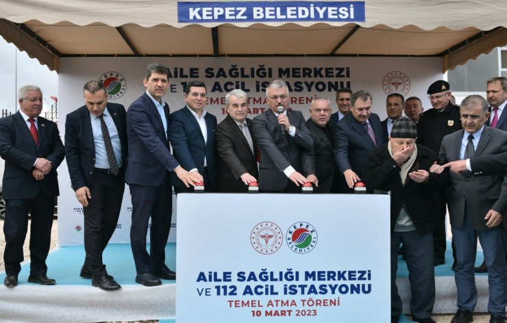 Kepez'e Aile Sağlığı Merkezi ve 112 Acil İstasyonu