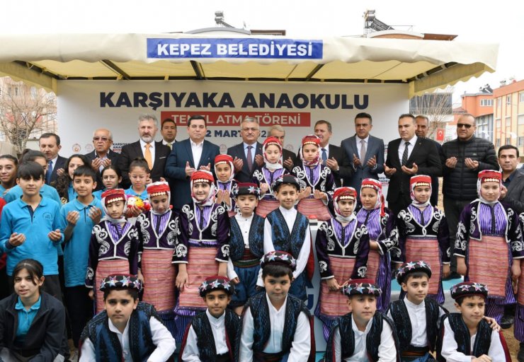 Vali Yazıcı'dan anaokulu temeli