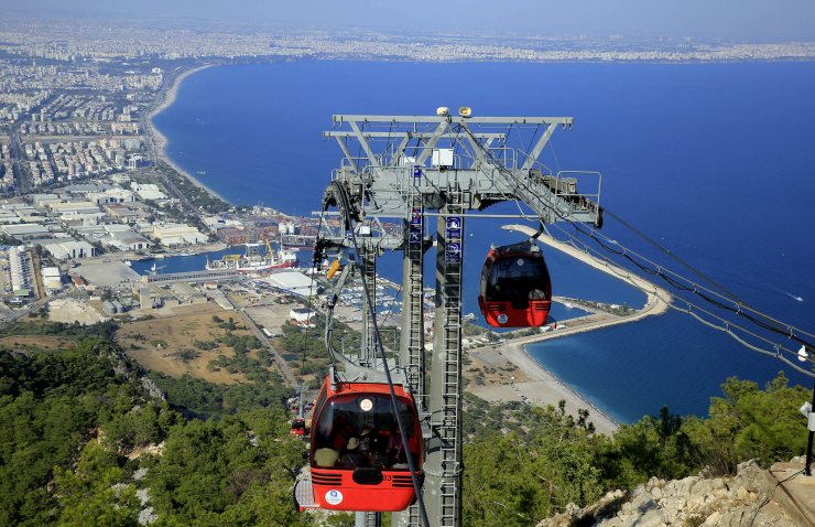 Tünektepe Teleferik hizmete başlıyor