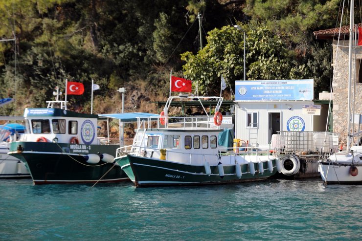 Muğla Büyükşehir Belediyesi 7 atık alım teknesiyle yaza hazırlanıyor