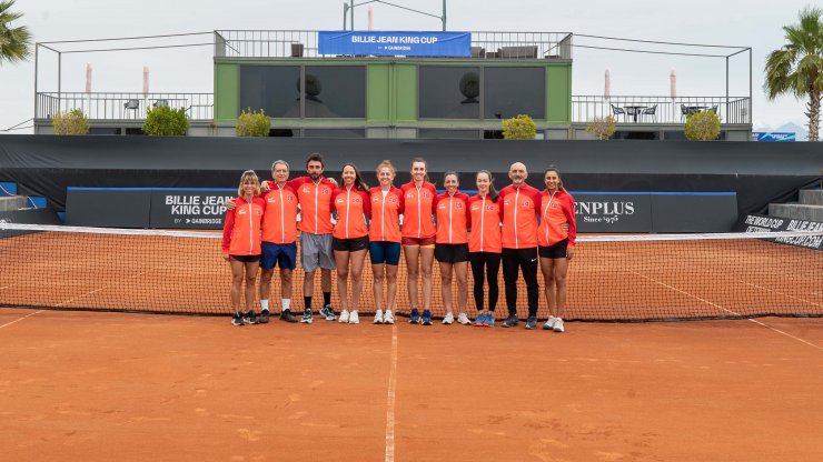 A Milli Kadın Tenis Takımı, grubu 6’ncı olarak tamamladı