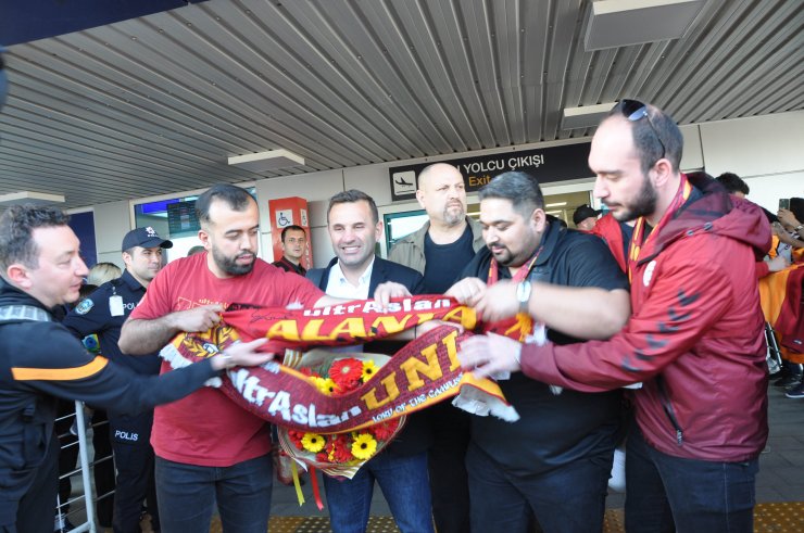 Galatasaray kafilesi, Alanya'da