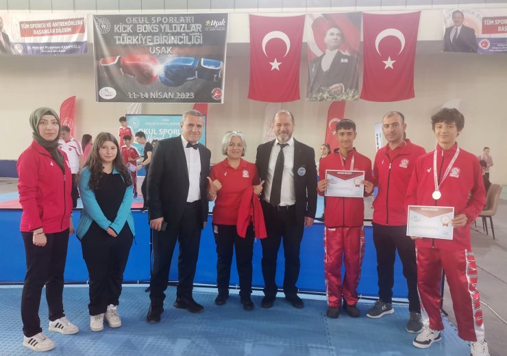 Burdurlu sporcular Türkiye üçüncüsü oldu