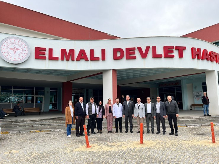 Elmalı Devlet Hastanesi'ne MR cihazı