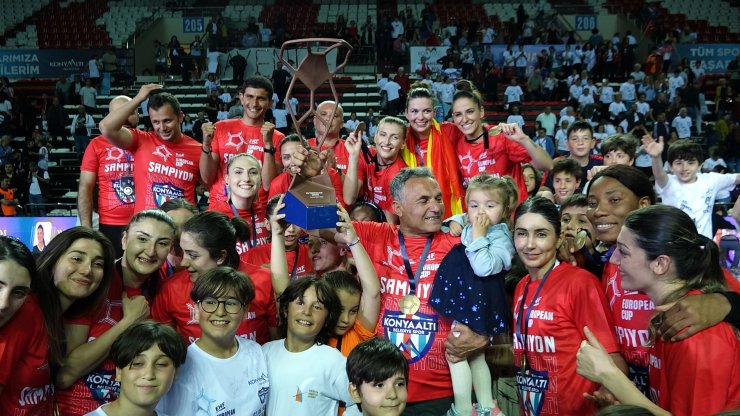 Konyaaltı Belediyespor Kadın Hentbol takımı, Avrupa şampiyonu (GENİŞ HABER)