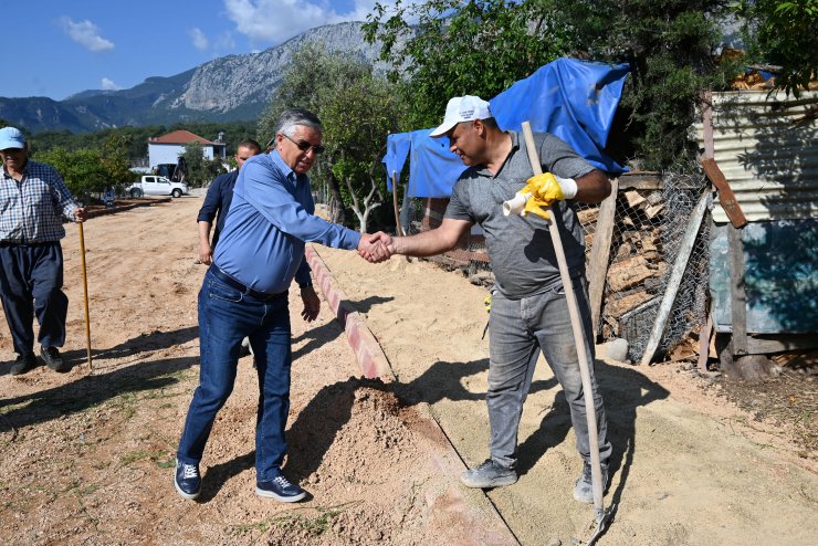 Başkan Topaloğlu Kuzdere'de