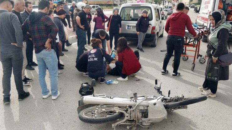 Burdur'da kaza: 1 yaralı