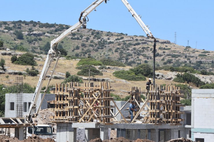 Bodrum'da inşaat yasağına rağmen çalışmalar sürüyor