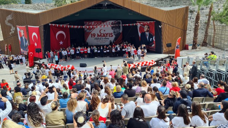 Bodrum'da 19 Mayıs coşkusu