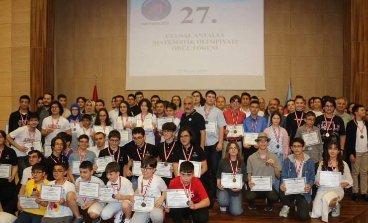 27. Ulusal Antalya Matematik Olimpiyatları sonuçları açıklandı