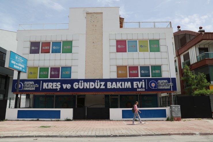 Büyükşehir'in Güzeloba kreşi açılıyor