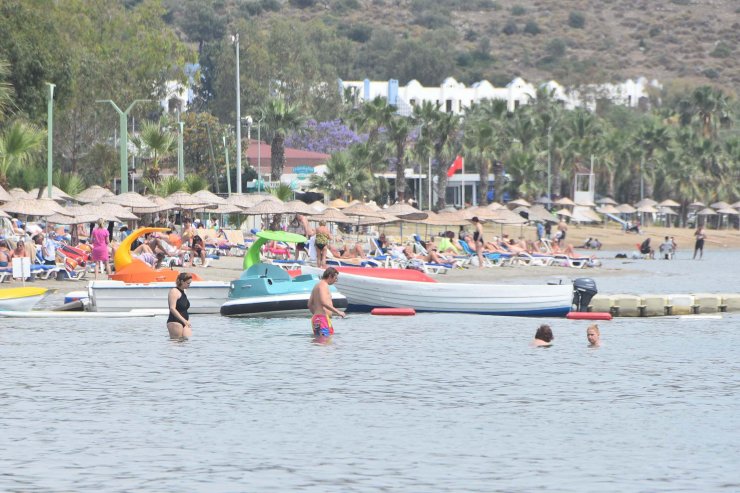 Bodrum'da oyunu kullanan soluğu plajda aldı