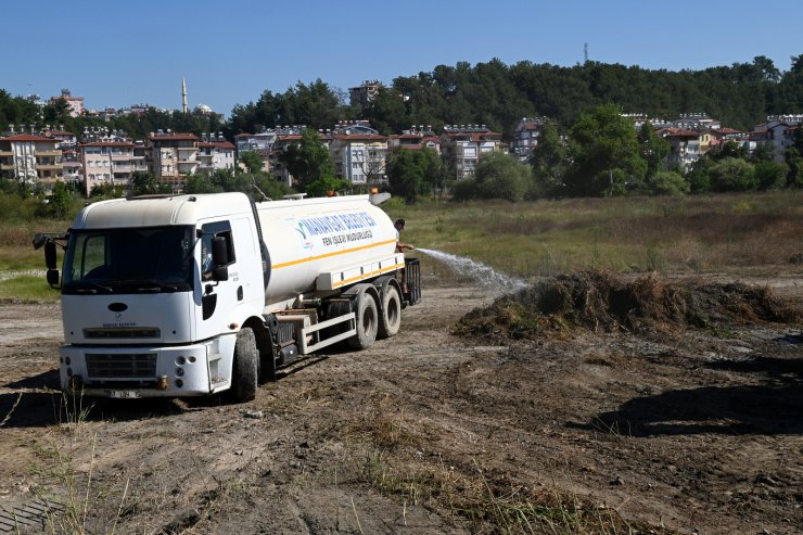 Manavgat Belediyesi'nden yangın önlemi