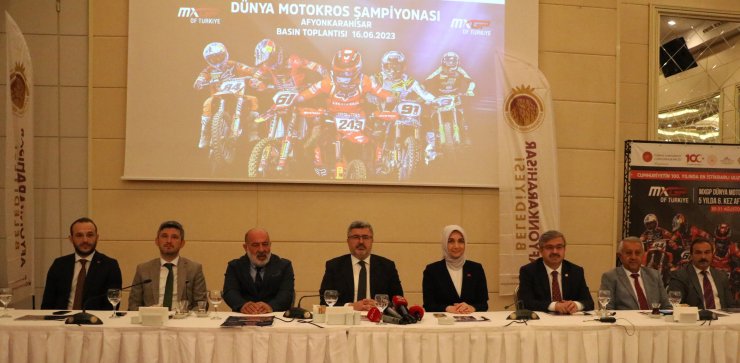 Dünya Motokros Şampiyonası'nın lansman toplantısı yapıldı